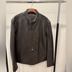 Marc New York Leather Moto Jacket